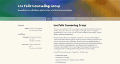 Desktop Screenshot of losfelizcounselors.com