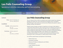 Tablet Screenshot of losfelizcounselors.com